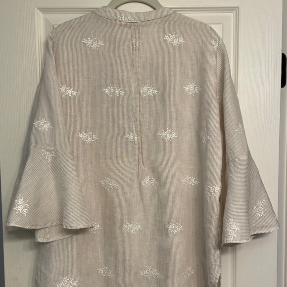 St Tropez Linen Beach Coverup - Picture 6 of 9